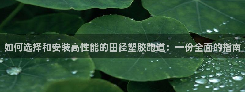 777814红·足一世：如何选择和安装高性能的田径塑胶跑道：一份全面的指南