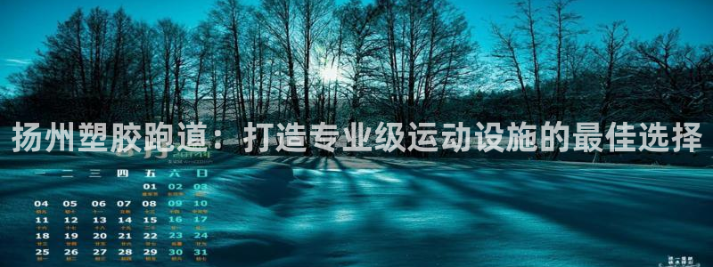 红足网足球直播：扬州塑胶跑道：打造专业级运动设施的最佳选择