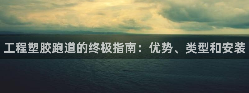 红足一：工程塑胶跑道的终极指南：优势、类型和安装