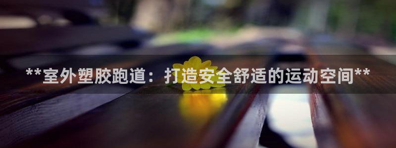 红足体育网：**室外塑胶跑道：打造安全舒适的运动空间**