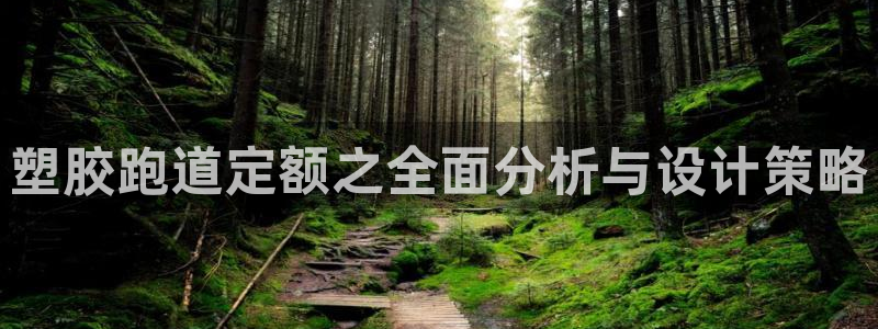 66814红足一66814世：塑胶跑道定额之全面分析与设计策略