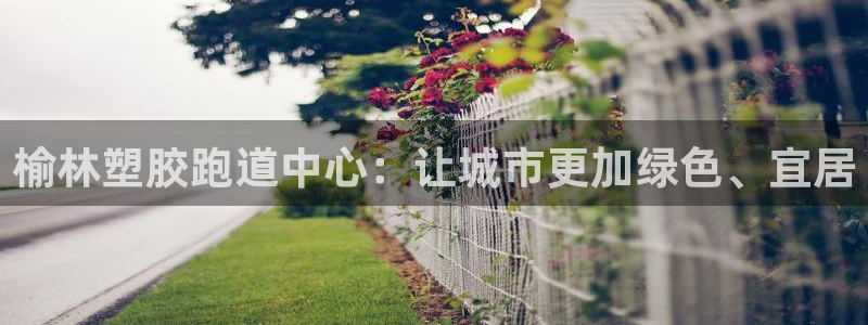 百度红足一1是什么样子的：榆林塑胶跑道中心：让城市更加绿色、宜居