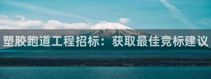 红足一比分网：塑胶跑道工程招标：获取最佳竞标建议