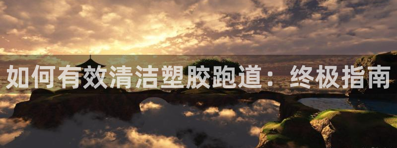 红足1世足球比分：如何有效清洁塑胶跑道：终极指南