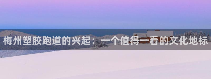 红足一1世77814：梅州塑胶跑道的兴起：一个值得一看的文化地标