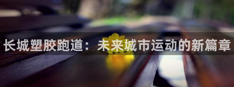 红足一1世手机版新皇冠：长城塑胶跑道：未来城市运动的新篇章