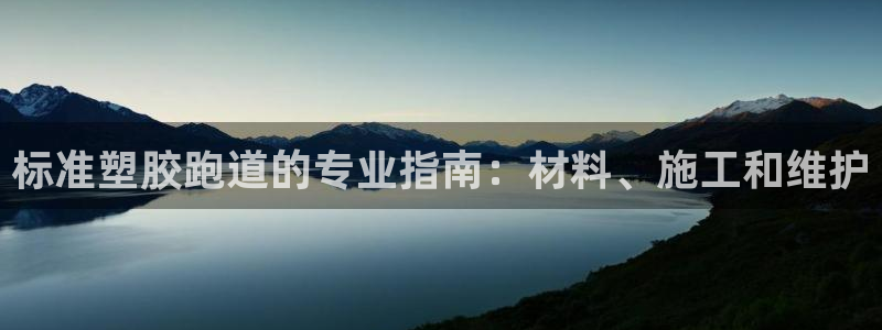 红足1一世红：标准塑胶跑道的专业指南：材料、施工和维护